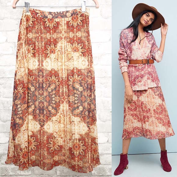Anthropologie Dresses & Skirts - ANTHROPOLOGIE AKEMI + KIN Luna Pleated Skirt
